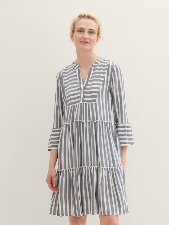 Tunic dress with stripes by Tom Tailor