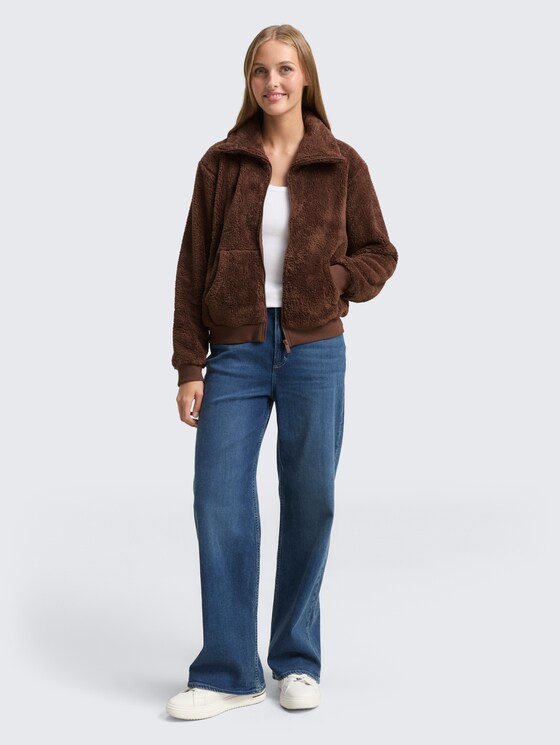 Teddy sweat jacket by Tom Tailor