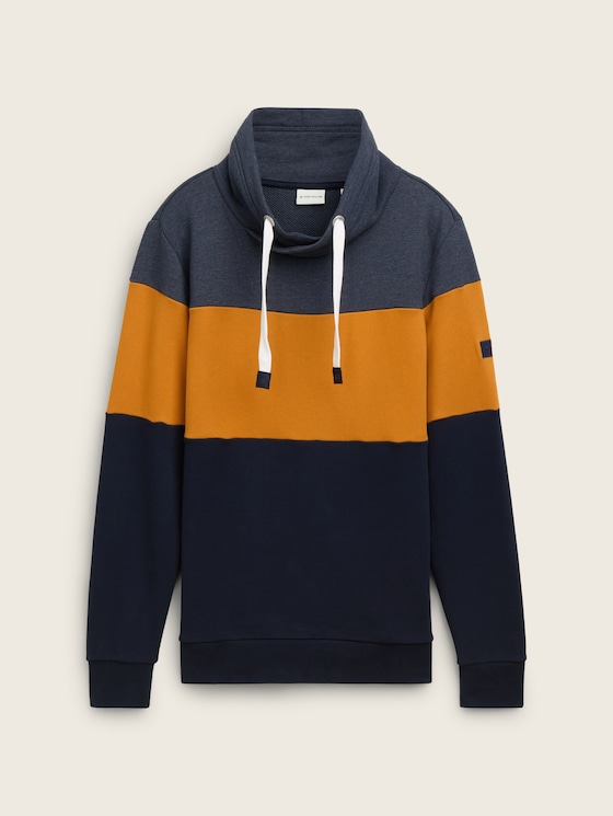 Colour block sweatshirt by Tom Tailor