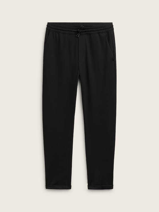 Black tapered sweatpants online