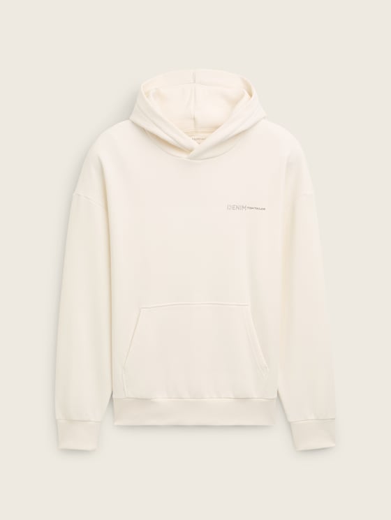 White hoodie with print hotsell