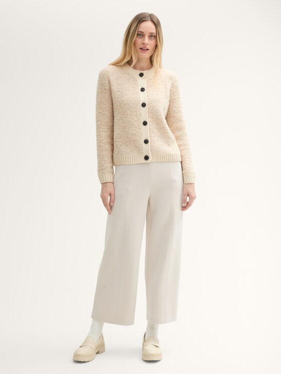 THEORY Donegal bouclé-knit merino-wool blend cardigan | THE