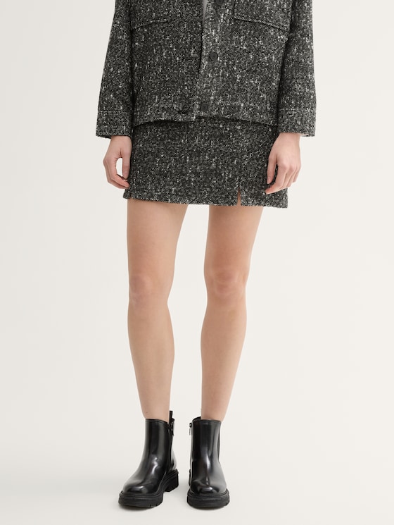 【最終お値下げ】Monceau Boucle Mini Skirt Boucle Mini Skirt | Oat | Seed Heritage