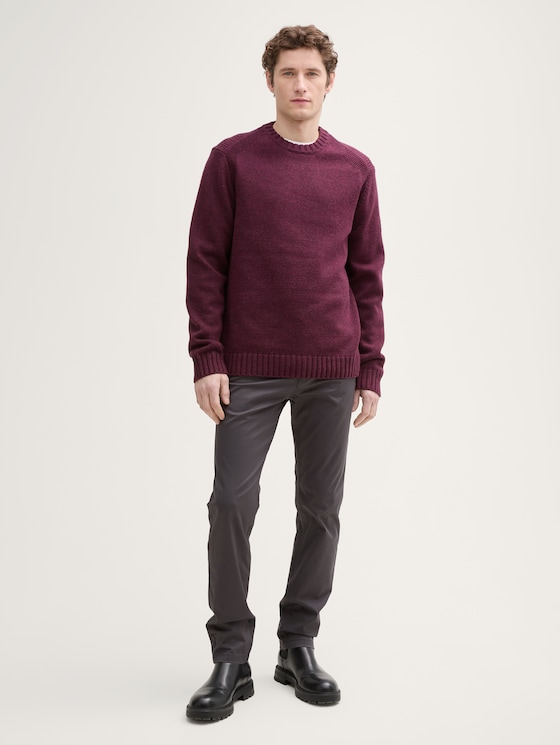 Ultralichte Josh regular slim broek door Men, Tarmac Grey