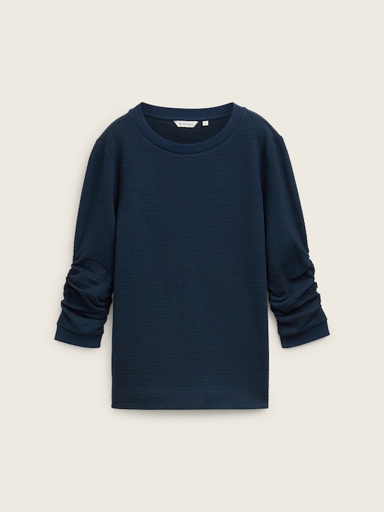 Jacquard Sweatshirt von Women, sky captain blue