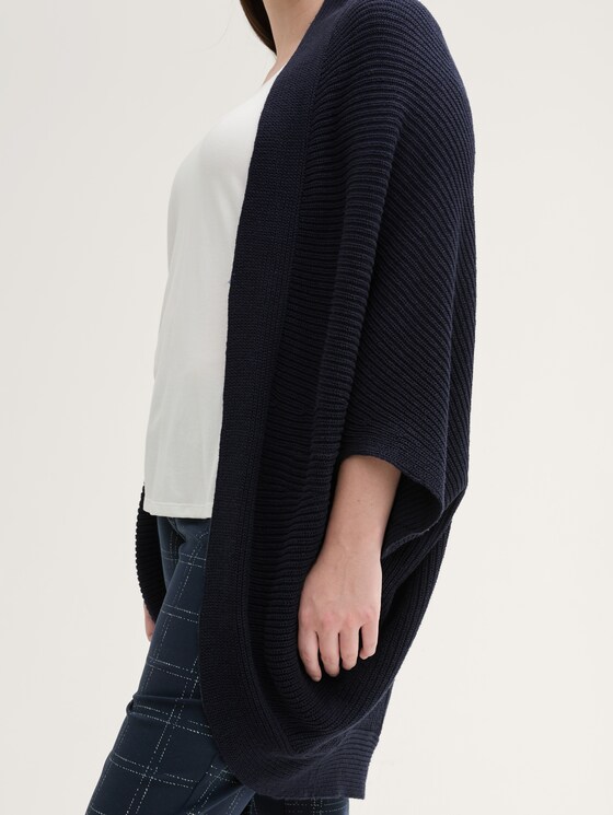 Plus Cape cardigan by Tom Tailor