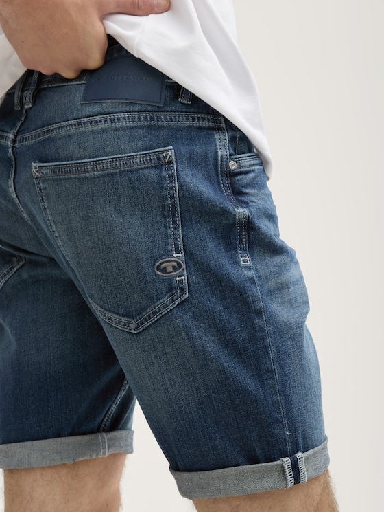 TTJOSH Regular Slim Jeans Shorts by Tom Tailor