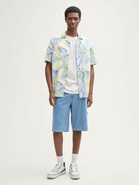 TTWAYLEN RELAXED Jeans Shorts von Denim Male, Clean Mid Stone Blue Denim