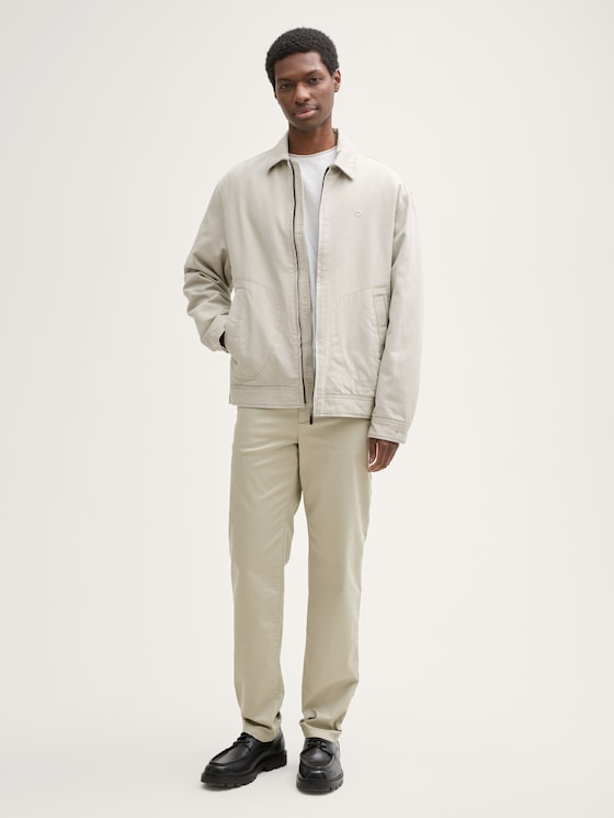 Regular Fit Chino Hose von Denim Male, beige abbey stone