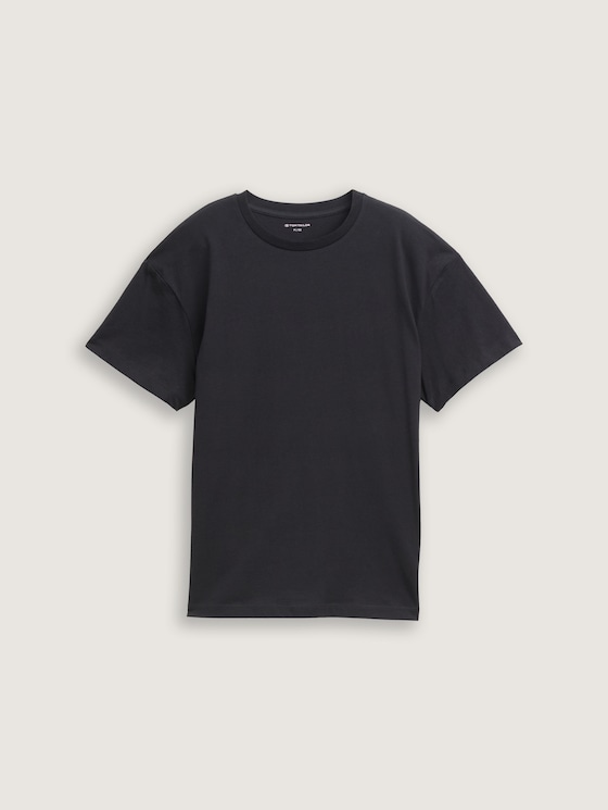 T-Shirt mit Print von Teen Boys, heavy black