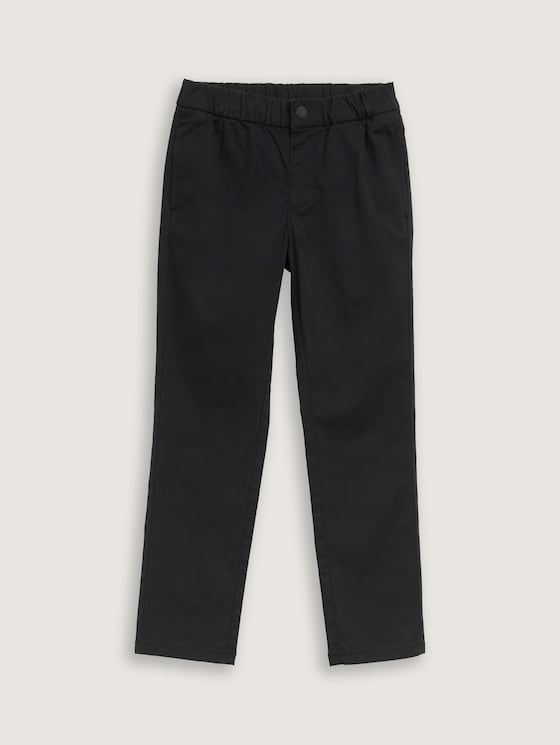 Chino Hose von Mini Boys, heavy black