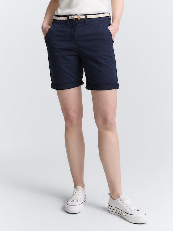 【THE MOZZ】[Premium] Belta Bermuda Pants Satin Bermuda shorts, grey | MAX&Co.