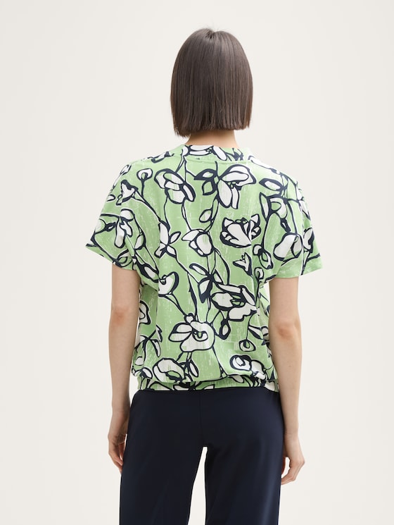 T-shirt met dessin door Women, fresh spring floral design