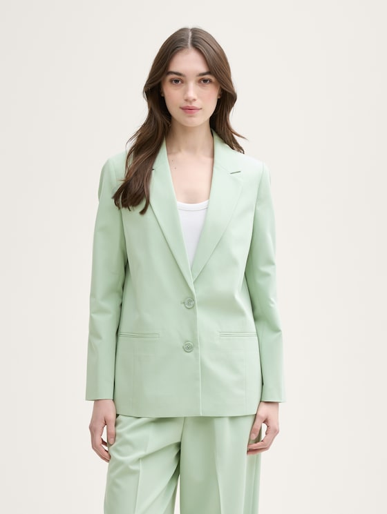 Regular Fit Blazer von Denim Female, Fresh Mint Green