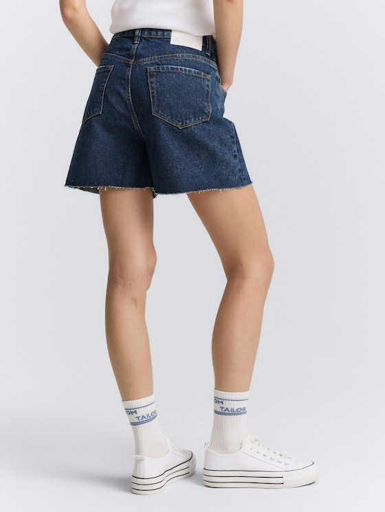 TTLINLEY MOM Jeans von Denim Female, Used Mid Stone Blue Denim