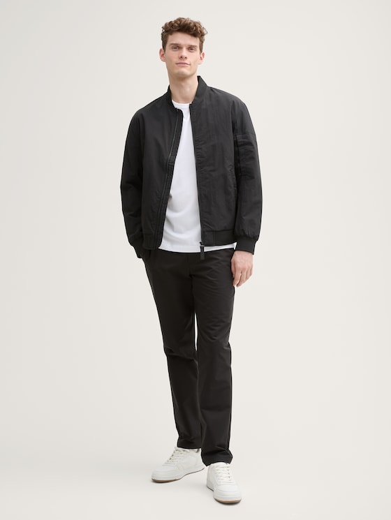 T-shirt with a chest pocket by Men, White