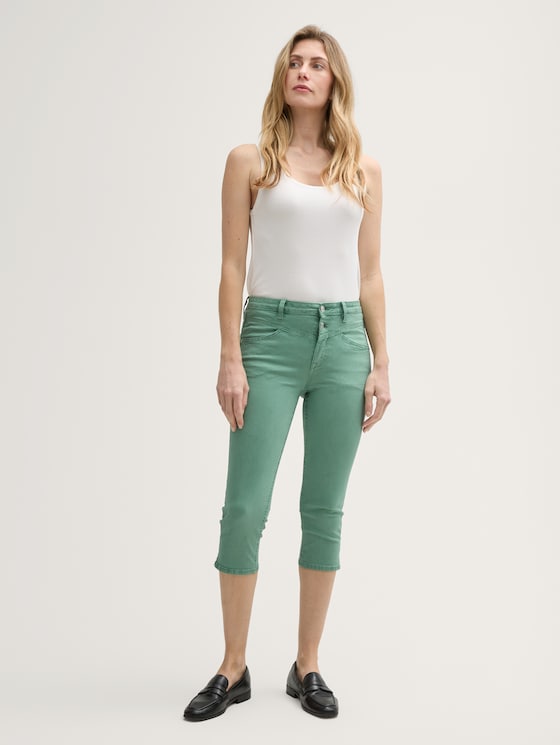 TTKATE SLIM CAPRI Jeans von Women, Faded Green