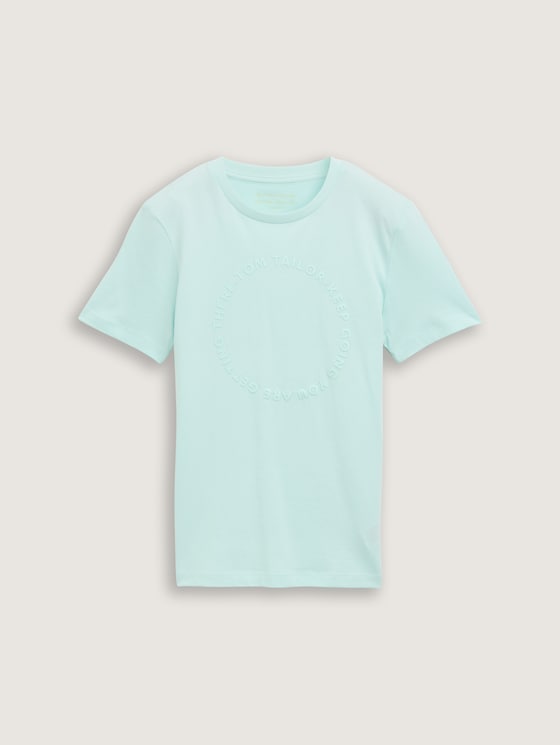 T-shirt met print door Teen Boys, light pastel turquoise