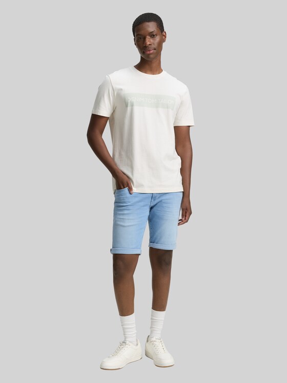 TOM TAILOR Denim Herren Shorts – Destroyed Look Slim Fit – Perfekt Für Sommer & Urlaub