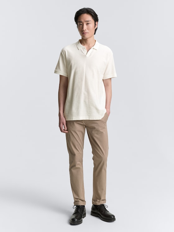 Polo en jersey par Men, off white