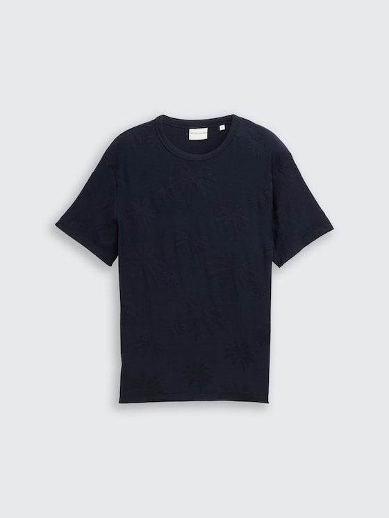 トップス MASU SHEARING JACQUARD LONG T-SHIRTS 46 S25_T-Shirts_Jacquard-
