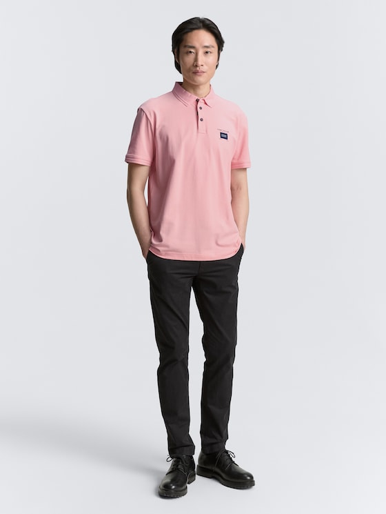 Polo piqué avec stretch par Men, blush pink