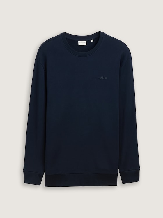 Plus Size Sweatshirt aus Baumwolle von Tom Tailor