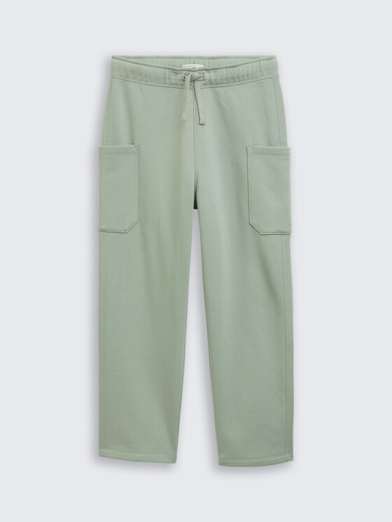 Cargo joggingbroek door Teen Boys, Dusty Leave Green