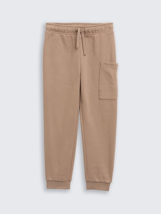 Cargo joggingbroek door Mini Boys, mellow brown