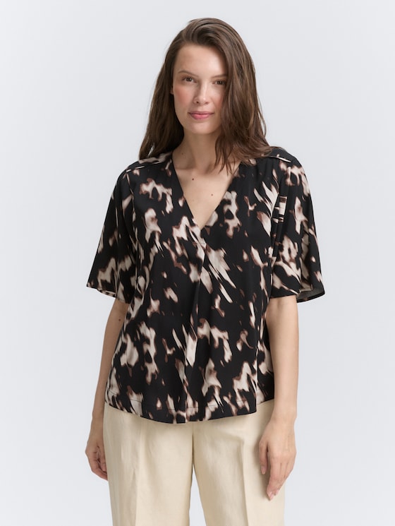 Bluse mit Muster von Women, blurry animal design