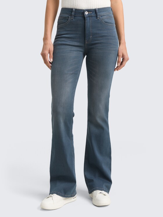 TTSTELLA BOOTCUT Jeans mit Stretch von Women, mid stone blue grey denim