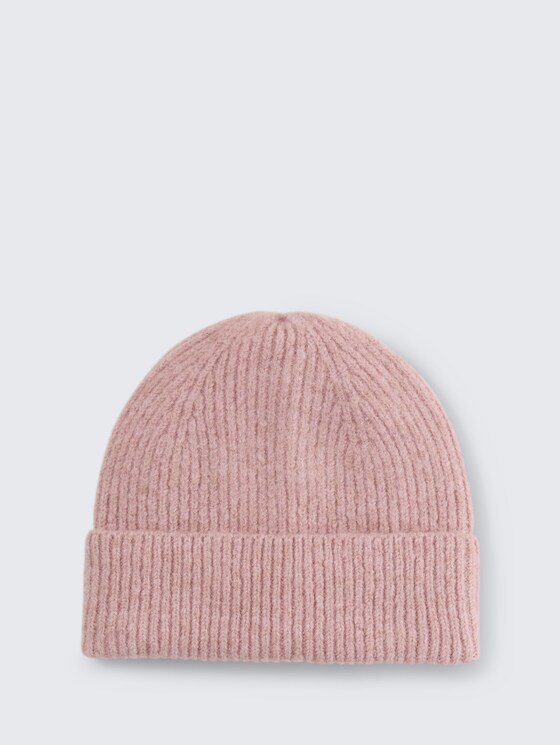 Cosy Beanie Mütze von Denim Female, Antique Rose Melange