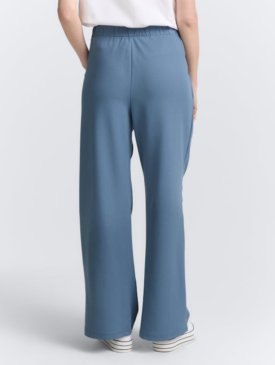 Wide Leg Hose von Denim Female, dusty denim blue