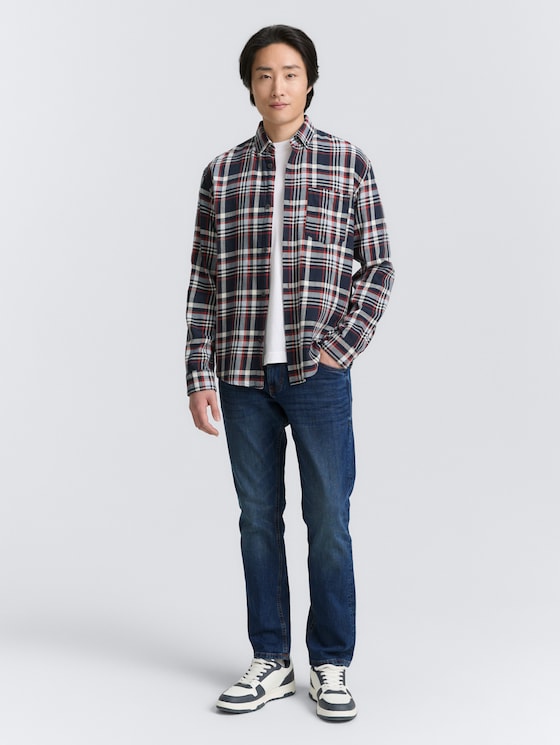 TTJOSH REGULAR SLIM Jeans mit Stretch von Men, mid stone wash denim