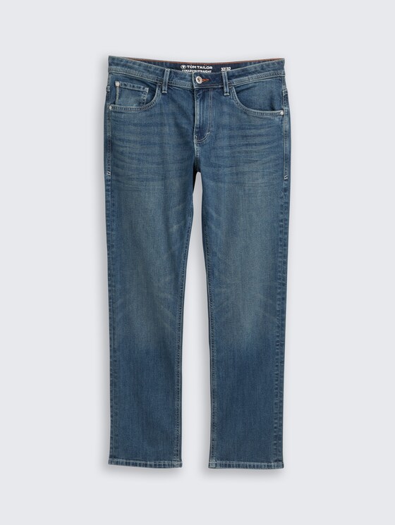 Rechte Marvin Jeans in blauw van Tom Tailor