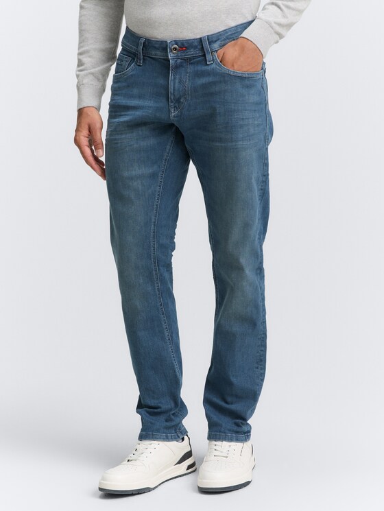 TTCURT TAPERED Jeans mit Stretch von Men, blue grey denim