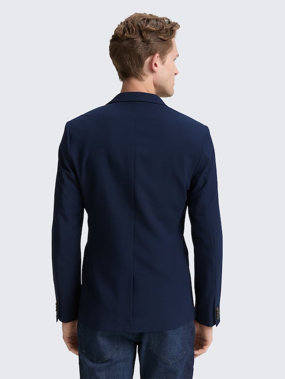 Regular fit jacket in blue by Tom Tailor
