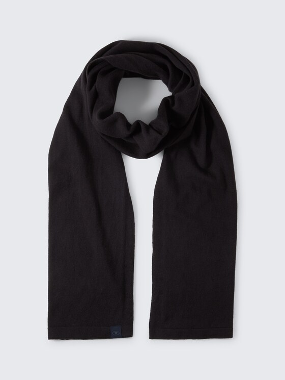 Schal mit Kaschmir-Anteil von Men, Black
