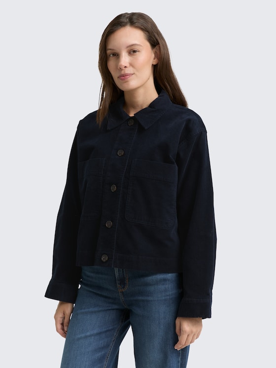 Groot corduroy jack door Women, Lunar Eclipse