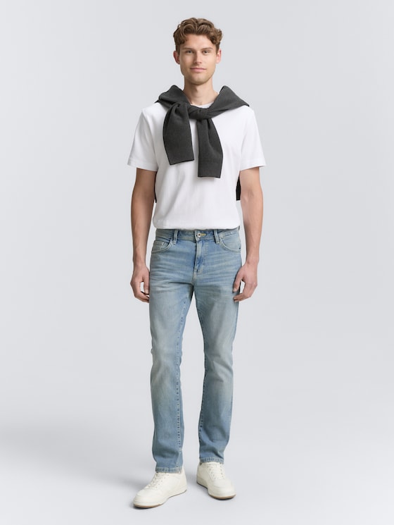 TTJOSH REGULAR SLIM Jeans von Men, stone wash denim