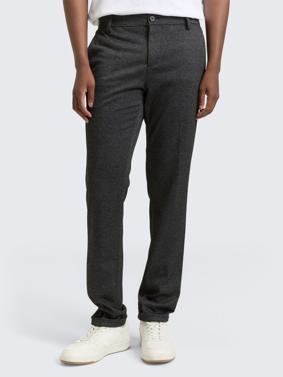 TTSLIM Chino Hose von Denim Male, black white grindel
