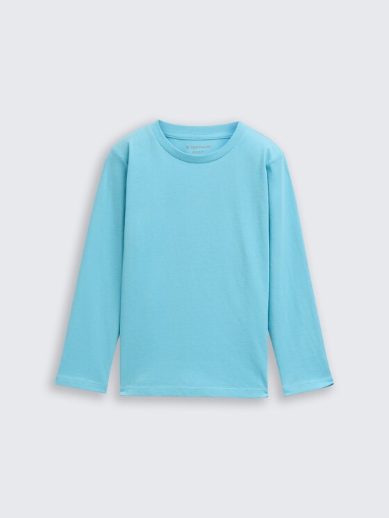 Langarmshirt mit Rückenprint von Mini Boys, elixir blue