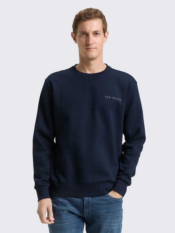 Sweatshirt mit Rundhalsausschnitt von Men, sky captain blue