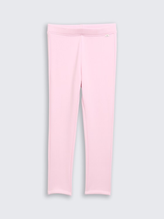 Leggings basiques avec doublure douce par Mini Girls, Peachskin