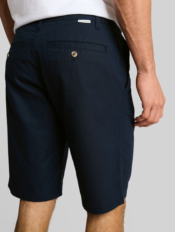 TOM TAILOR Bermuda Uomo - Pantaloncino Casual In Cotone, Vestibilità Regolare