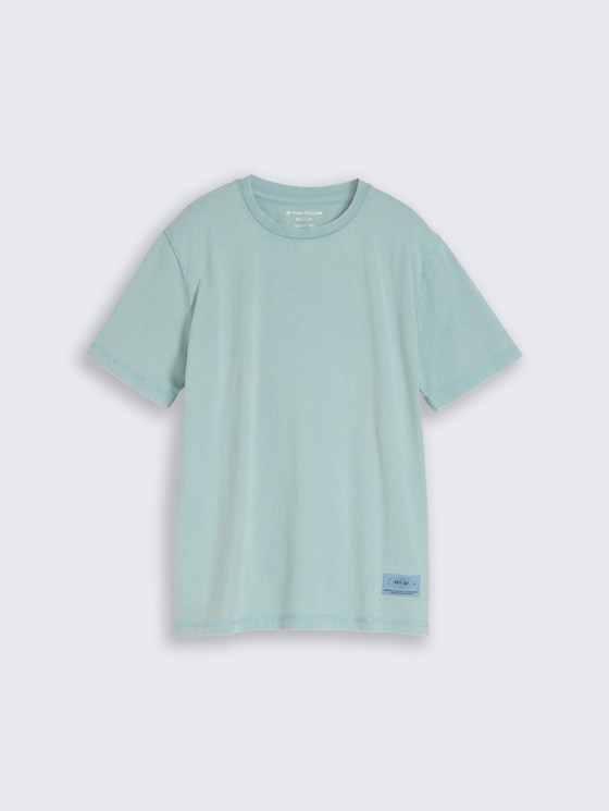 T-shirt au look vintage par Teen Boys, light teal