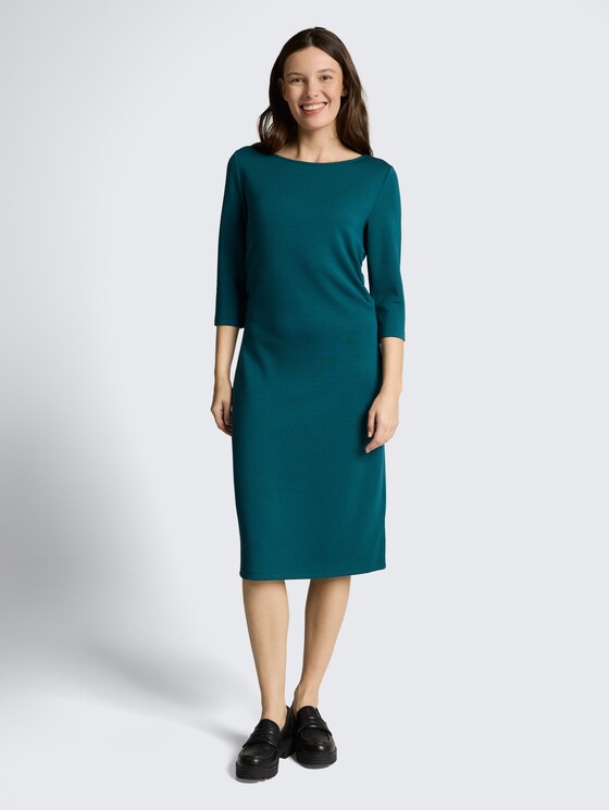 Kleid mit Raffungen von Women, Deep Meadow Green
