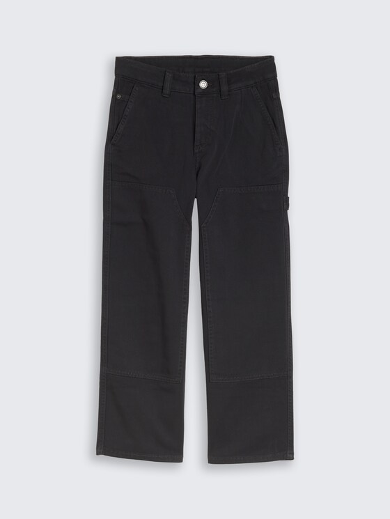 Pantalon baggy au look utilitaire par Teen Boys, coal grey