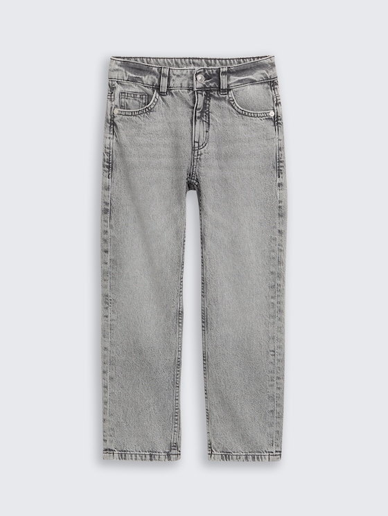 Jean droit par Teen Boys, grey denim