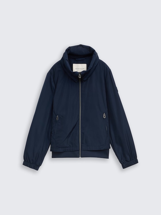 Übergangsjacke mit verstaubarer Kapuze von Women, sky captain blue